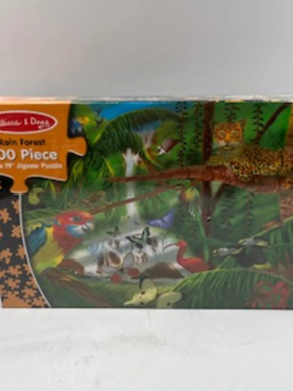 NEW Jigsaw Puzzle 200 pieces Melissa & Doug 13 x 19 Rainforest NIB